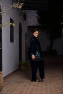 Jabador Velours Bleu Nuit